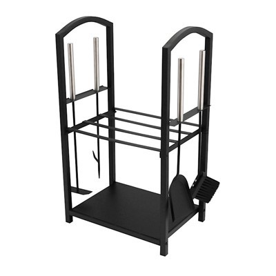 Bwa dife kanpe + zouti scrapers